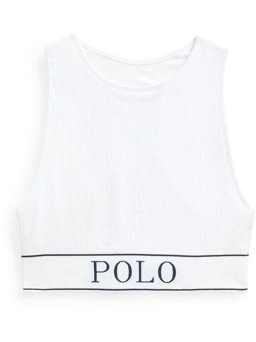 

Топ-Бюстье с воротником Polo Ralph Lauren, белый