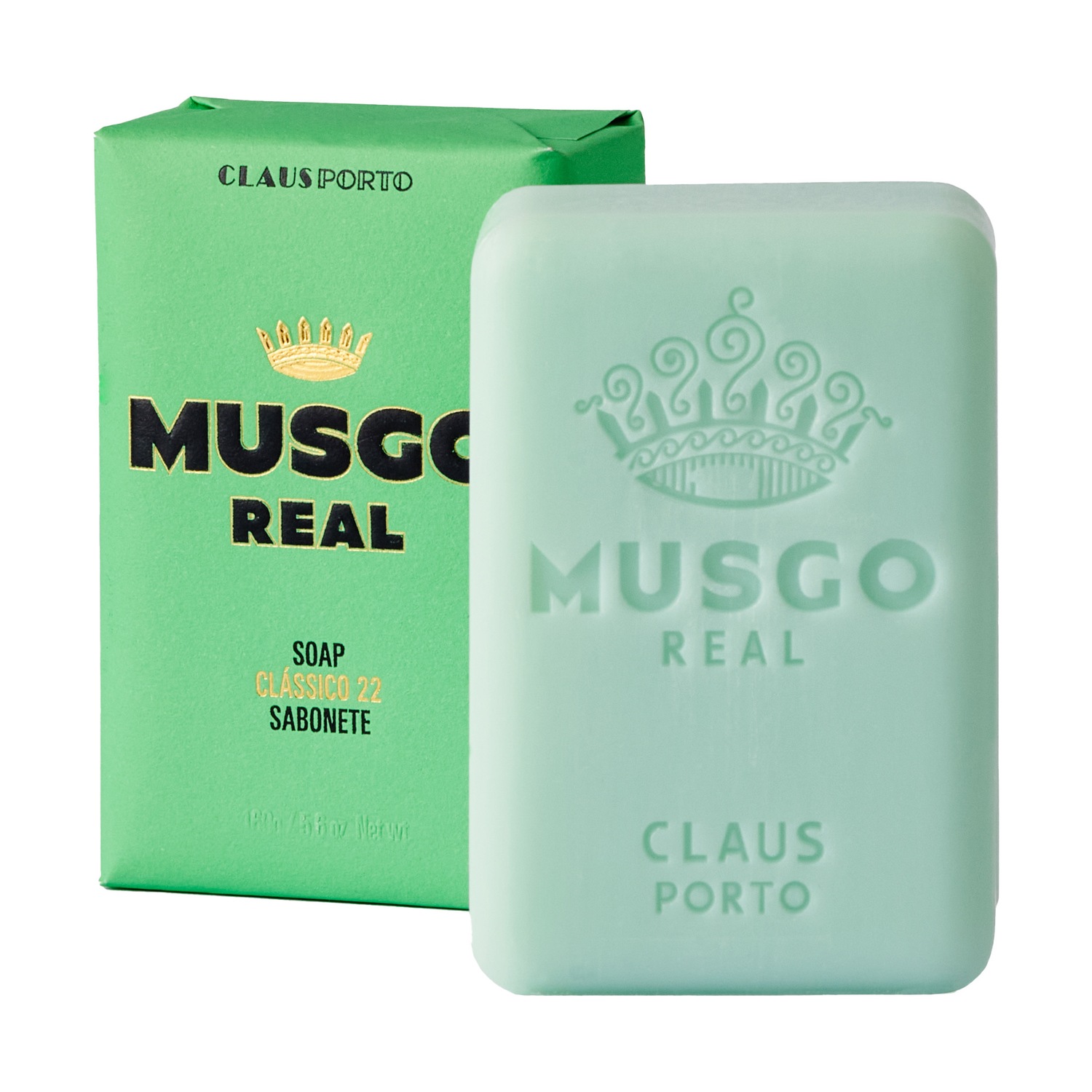 

Мыло для рук seife musgo real soap classico 22 Claus Porto, вес 160 гр.