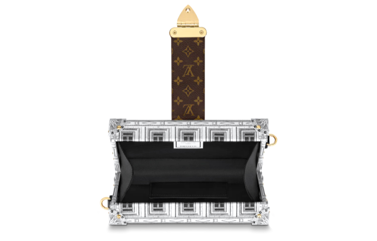 X Fornasetti Petite Malle Чёрно-белая LOUIS VUITTON — фото 3
