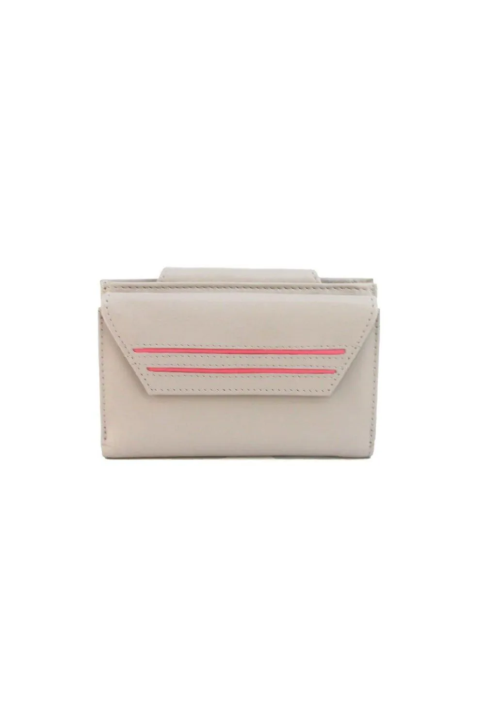 

Кожаный кошелек Kamila с контрастной окантовкой Eastern Counties Leather, белый
