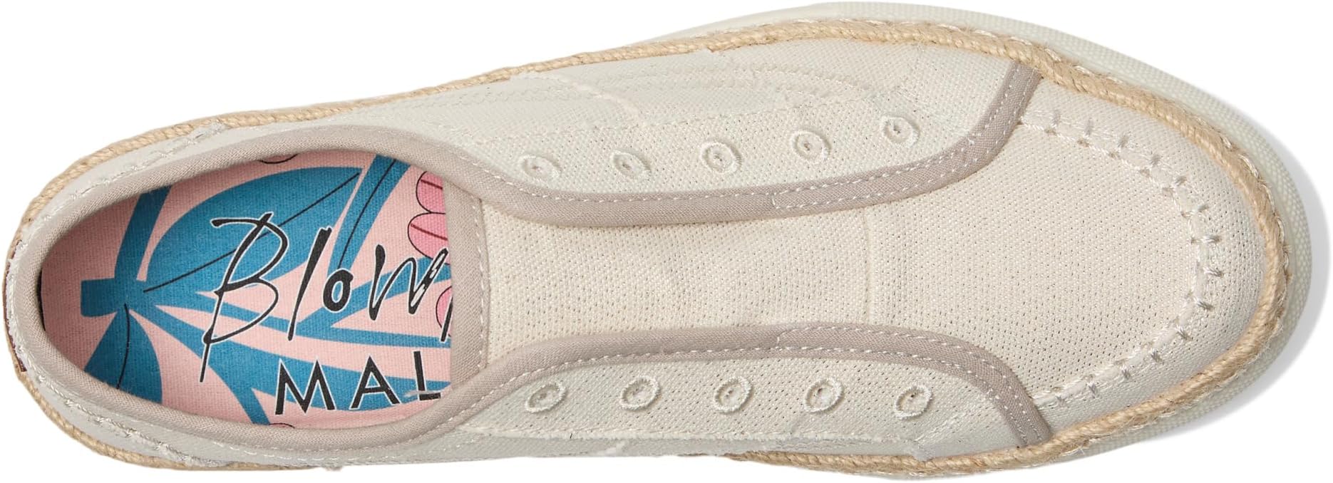 Балетки Blowfish Malibu No Chill Slip-On, цвет Cream/Silver Fabric — фото 2