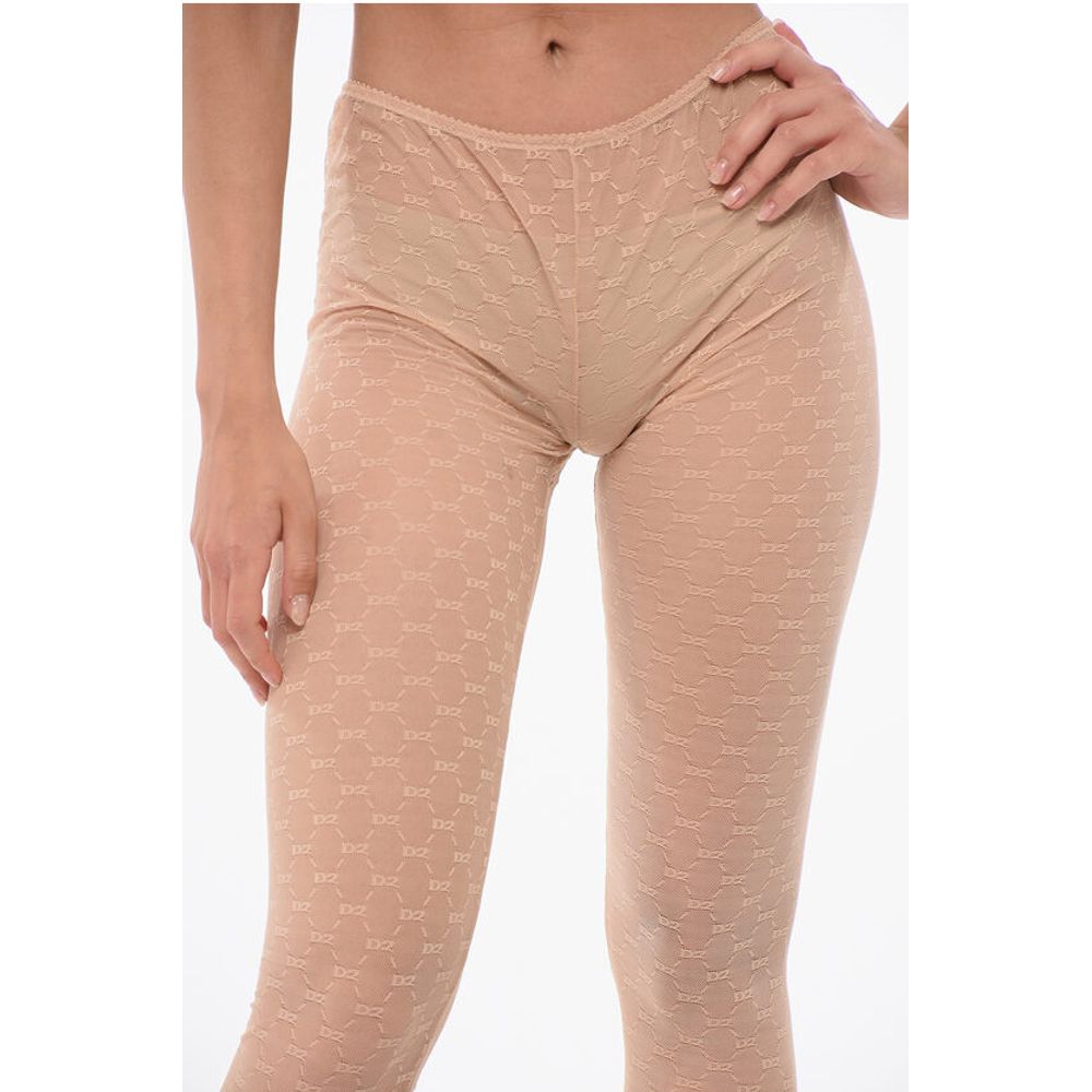 

Колготки Monogram Lace Collant Dsquared2, мультиколор