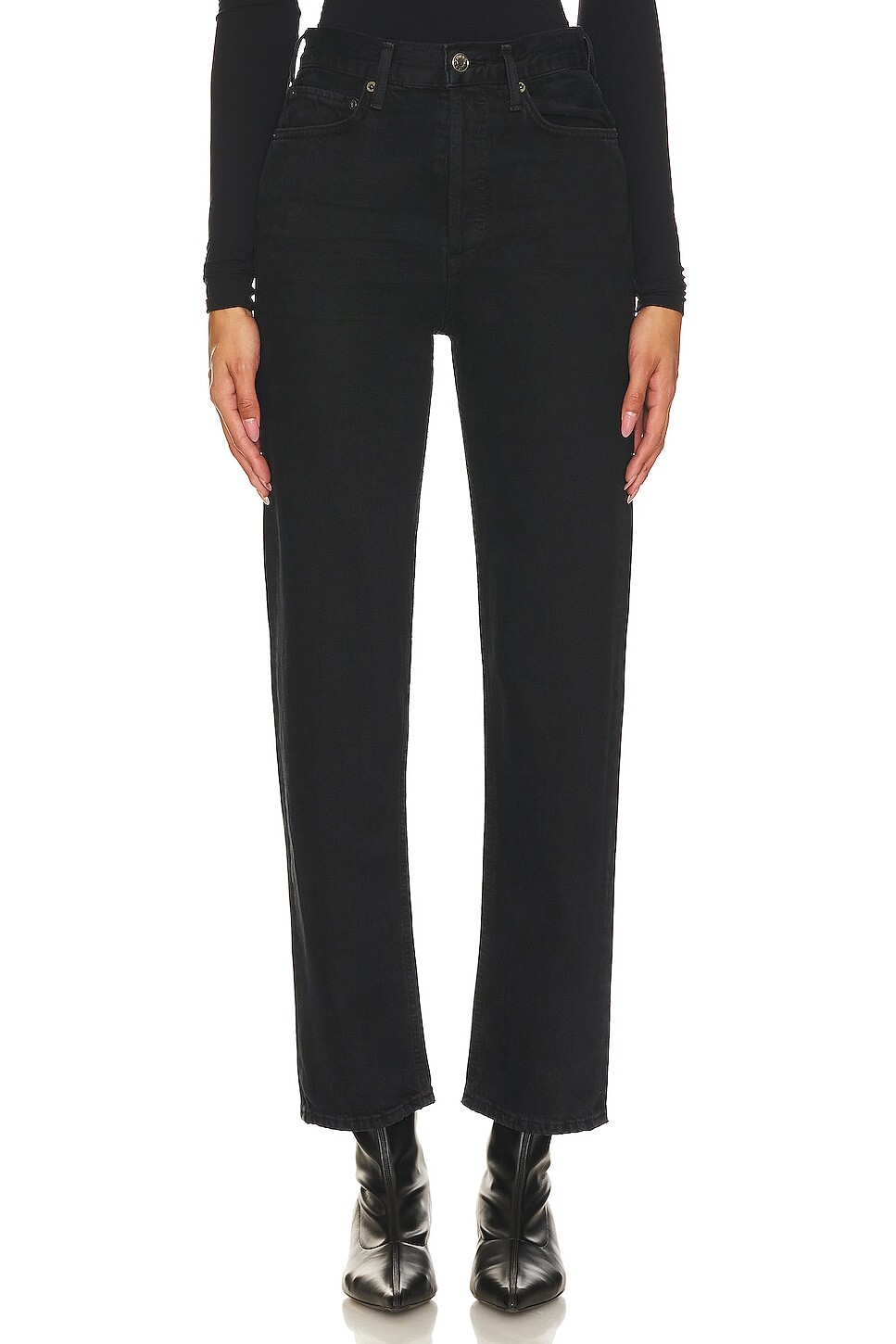 

Джинсы AGOLDE 90s Pinch Waist High, цвет Crushed