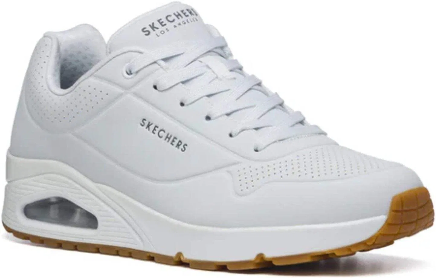 Мужские кроссовки Skechers UNO FASTIME 237016, оливковый цвет — фото 2