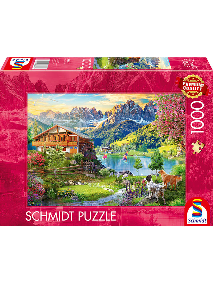 

Пазл из 1000 деталей «Отдых в Доломитах» - для детей от 14 лет и старше