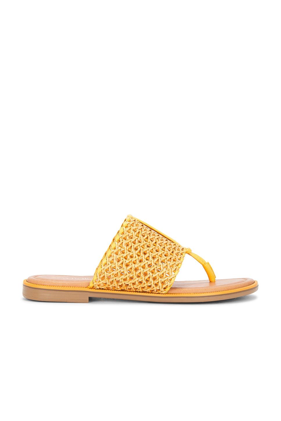 Сандалии Florence Seychelles, yellow raffia