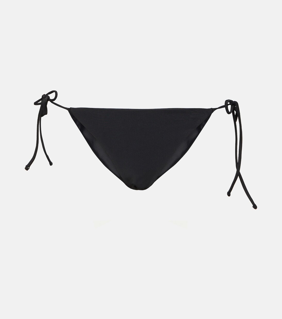 

Плавки бикини с низкой посадкой на завязках Jade Swim, черный