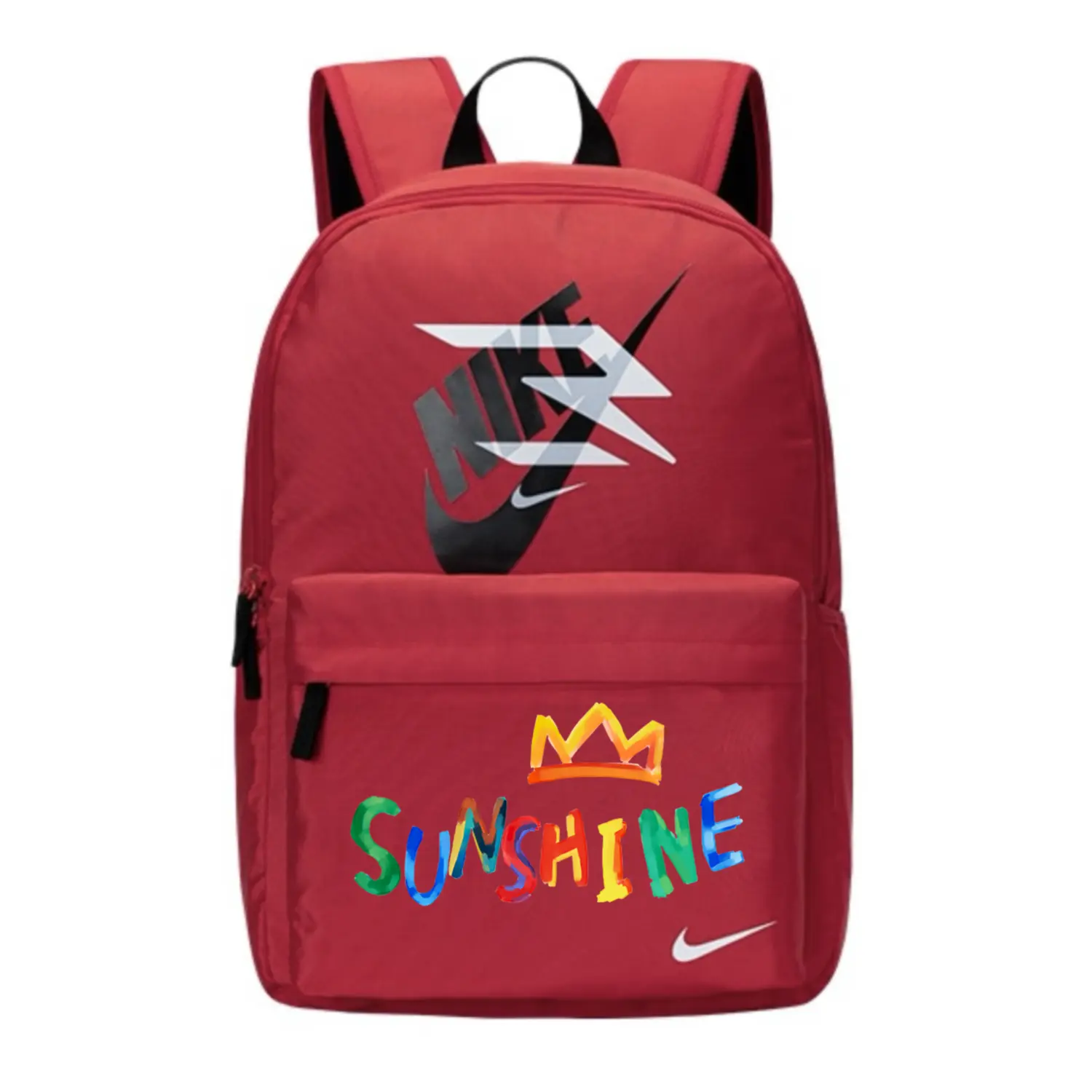 

Nike Полиэстеровый рюкзак унисекс красный, sunshine