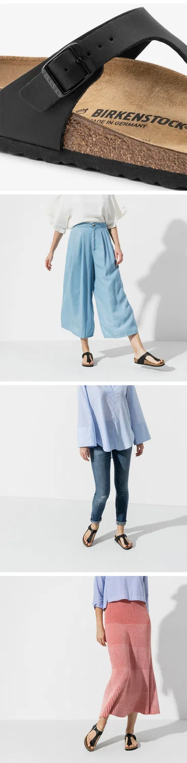 Мужские чёрные вьетнамки Gizeh BF Regular от Birkenstock — фото 4