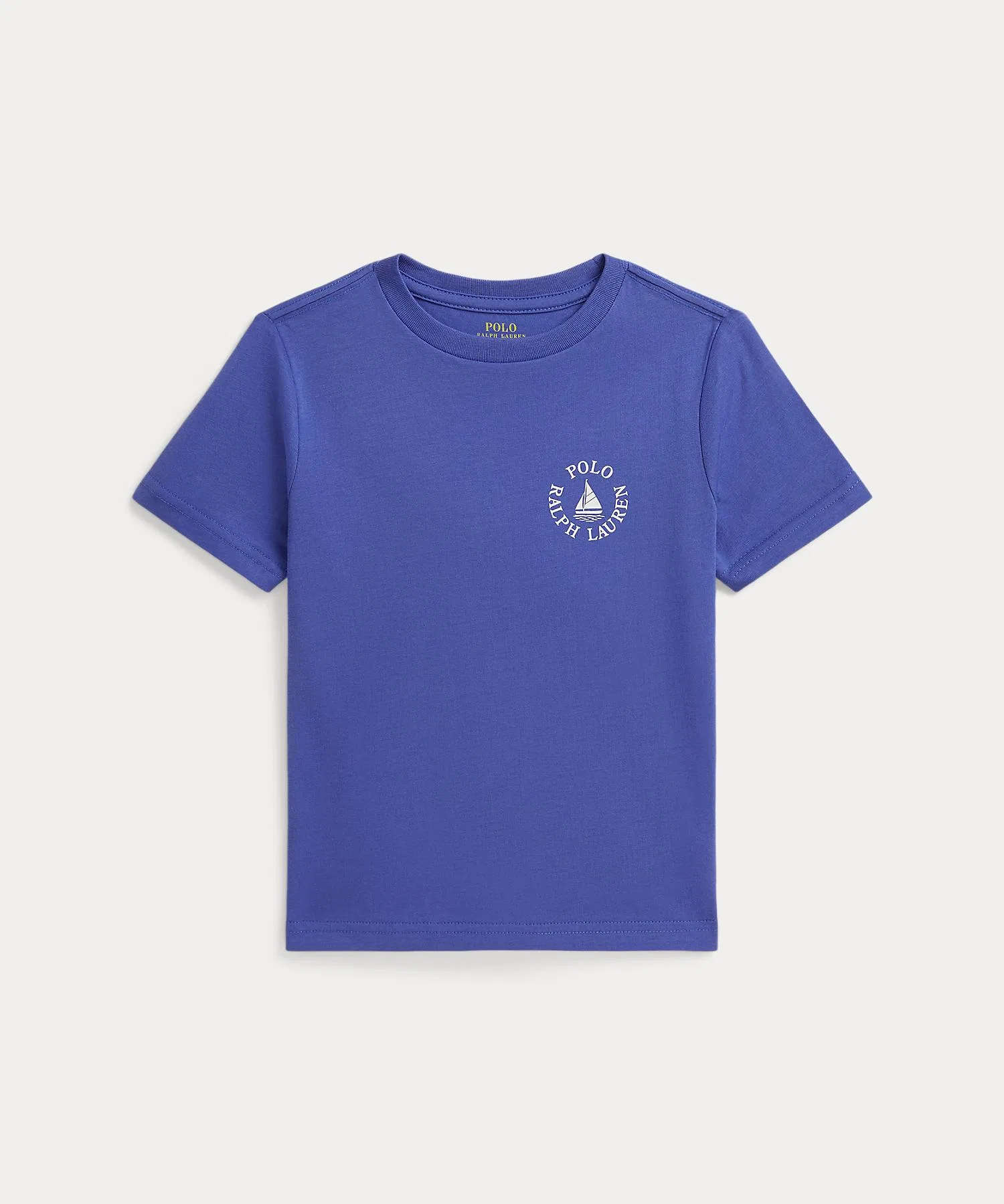 Детская футболка POLO RALPH LAUREN с логотипом и принтом, мультиколор