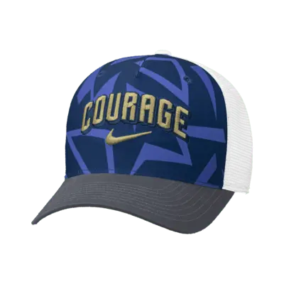 

Бейсболка Nike North Carolina Courage NWSL Trucker Cap, белый