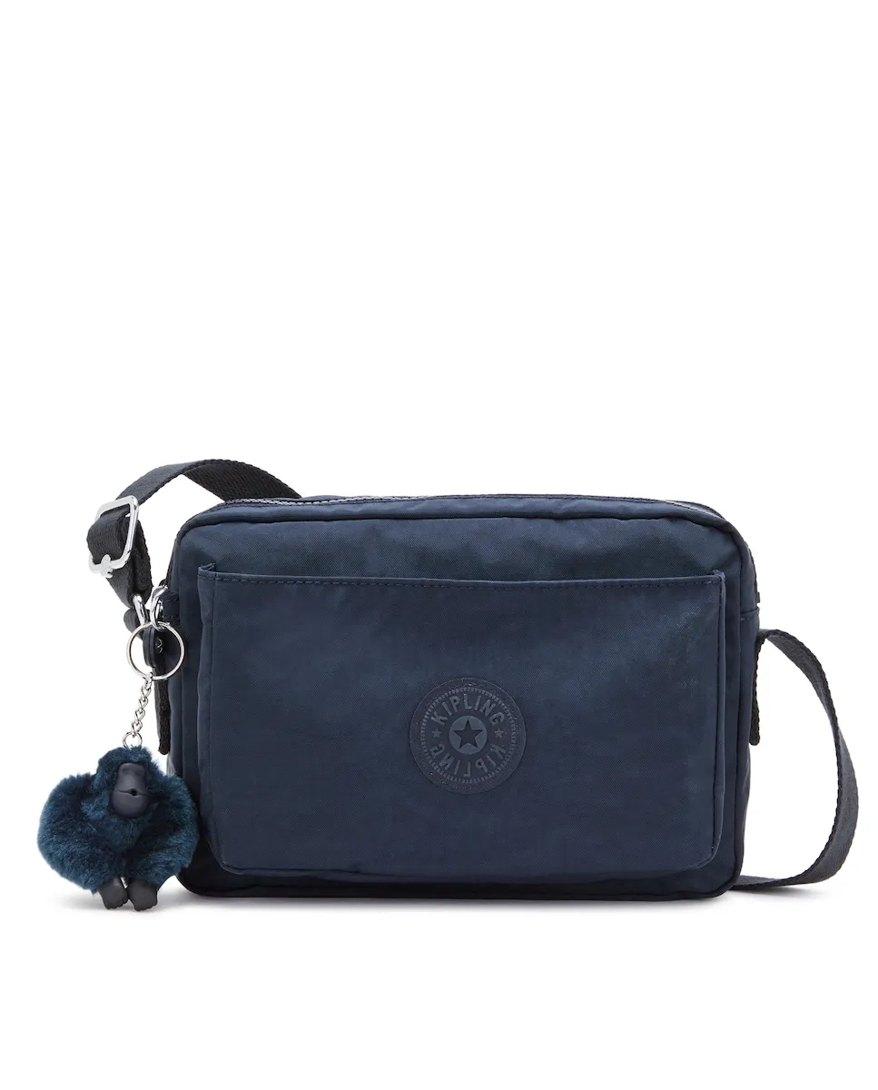 

Женская сумка через плечо Abanu M с регулируемым ремешком темно-синего цвета Kipling, тёмно-синий