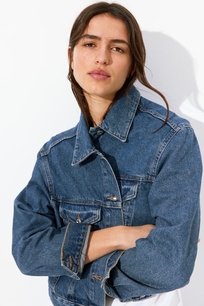 

Джинсовая куртка H&M, синий