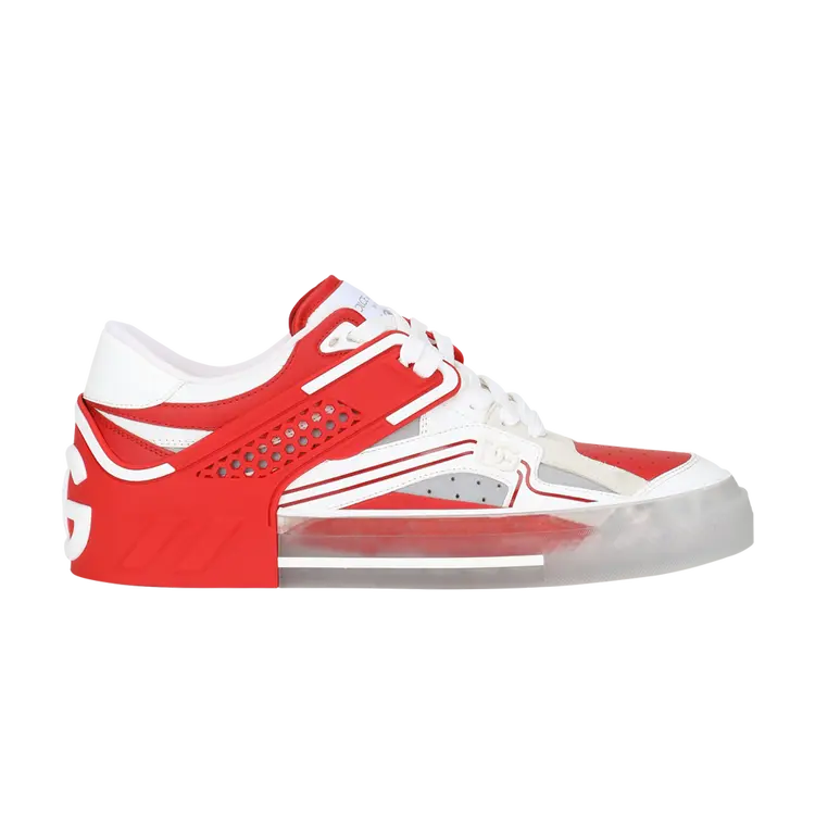 

Кроссовки Dolce & Gabbana Custom 2.Zero Low, красный