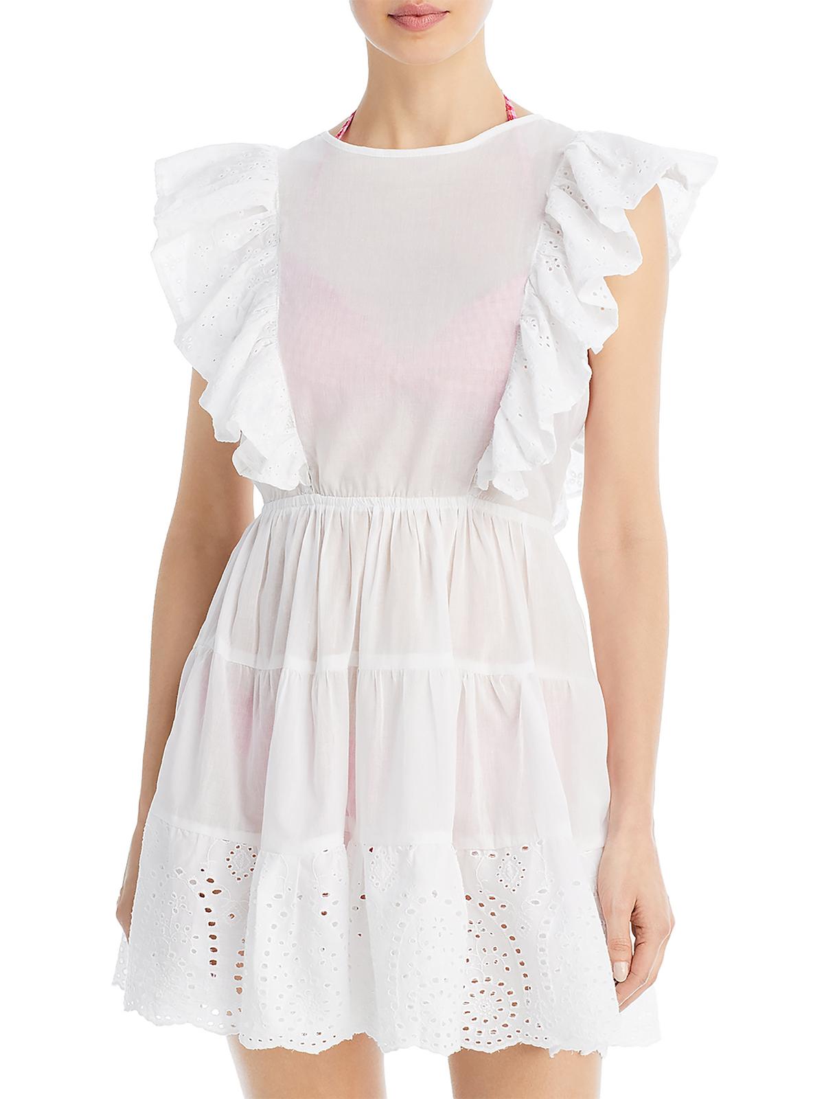 

Женское хлопковое летнее накидка Aqua Swim, цвет eyelet