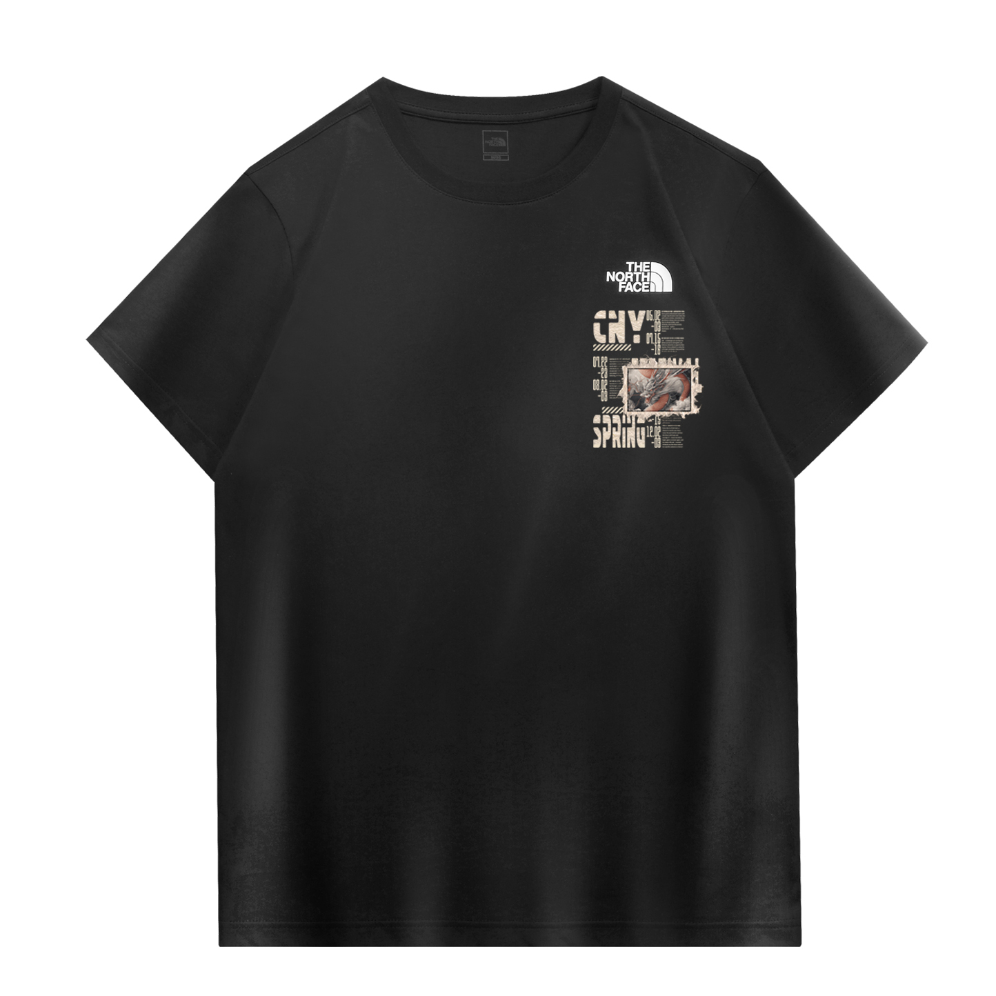 

THE NORTH FACE Футболка CNY Unisex Black, Черный, THE NORTH FACE Футболка CNY Unisex Black