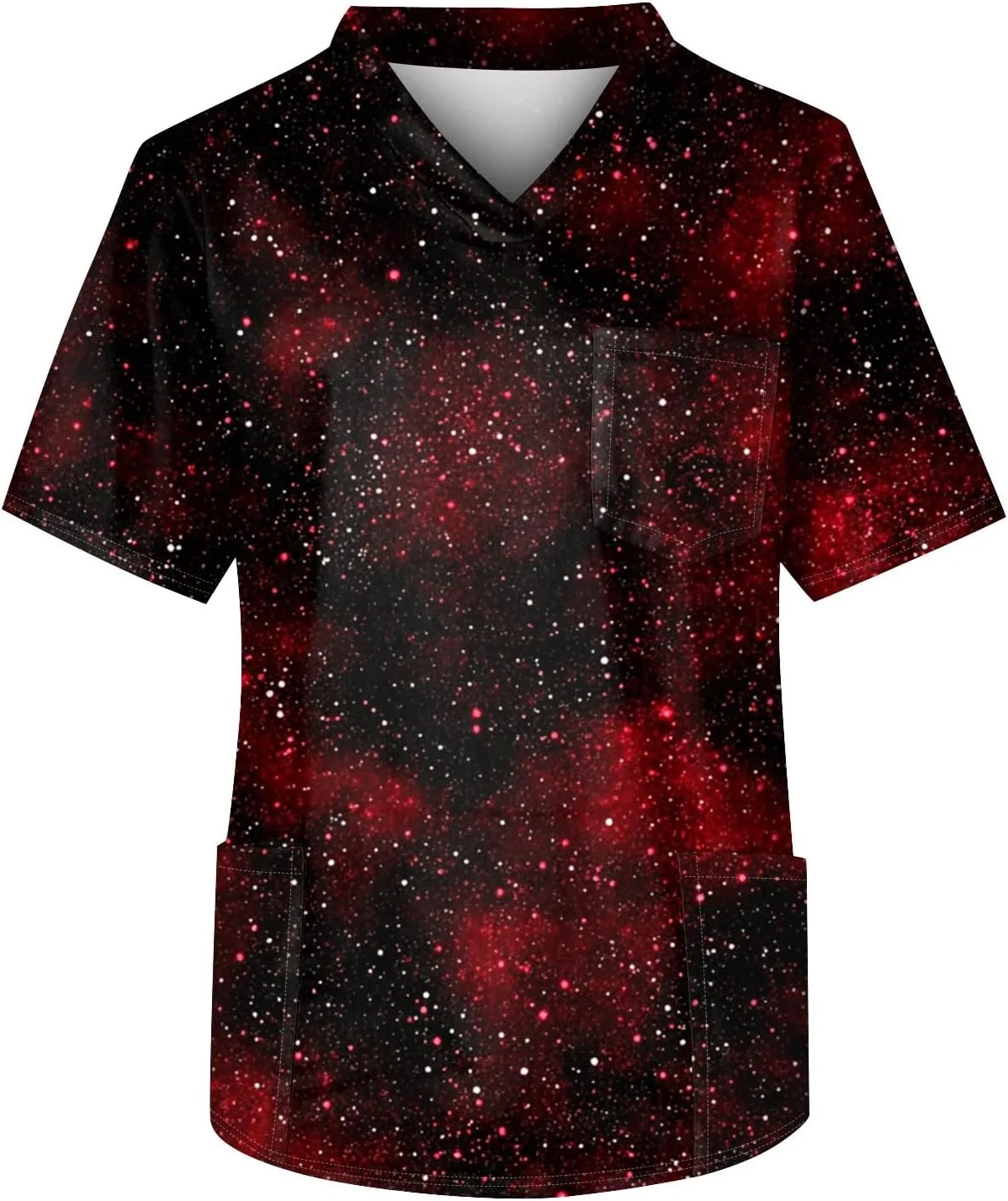 

Мужская футболка с коротким рукавом и карманами WENKOMG1