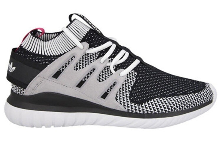 Кроссовки Adidas Originals Tubular Nova Primeknit Black Pink — фото 2