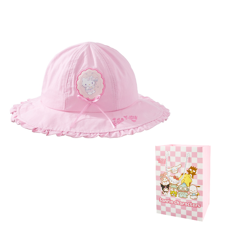 

Sanrio Hello Kitty детская ведро шляпа из полиэстера, Hello Kitty bucket hat