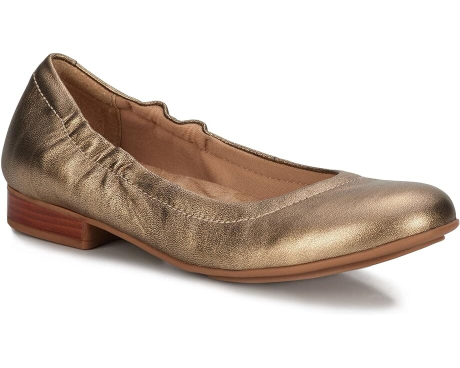 

Туфли Walking Cradles Tess, цвет Old Gold Antique Metallic Nappa