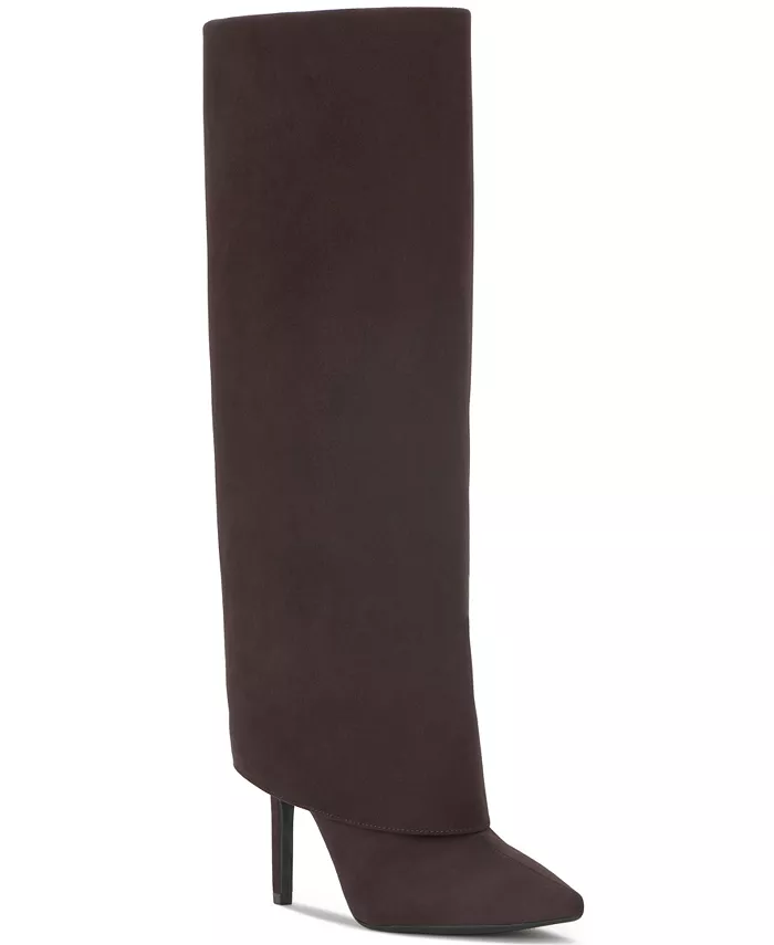 Женские сапоги Skylar с отворотом и манжетой, созданные для Macy's, Regular и Wide Calf I.N.C. International Concepts