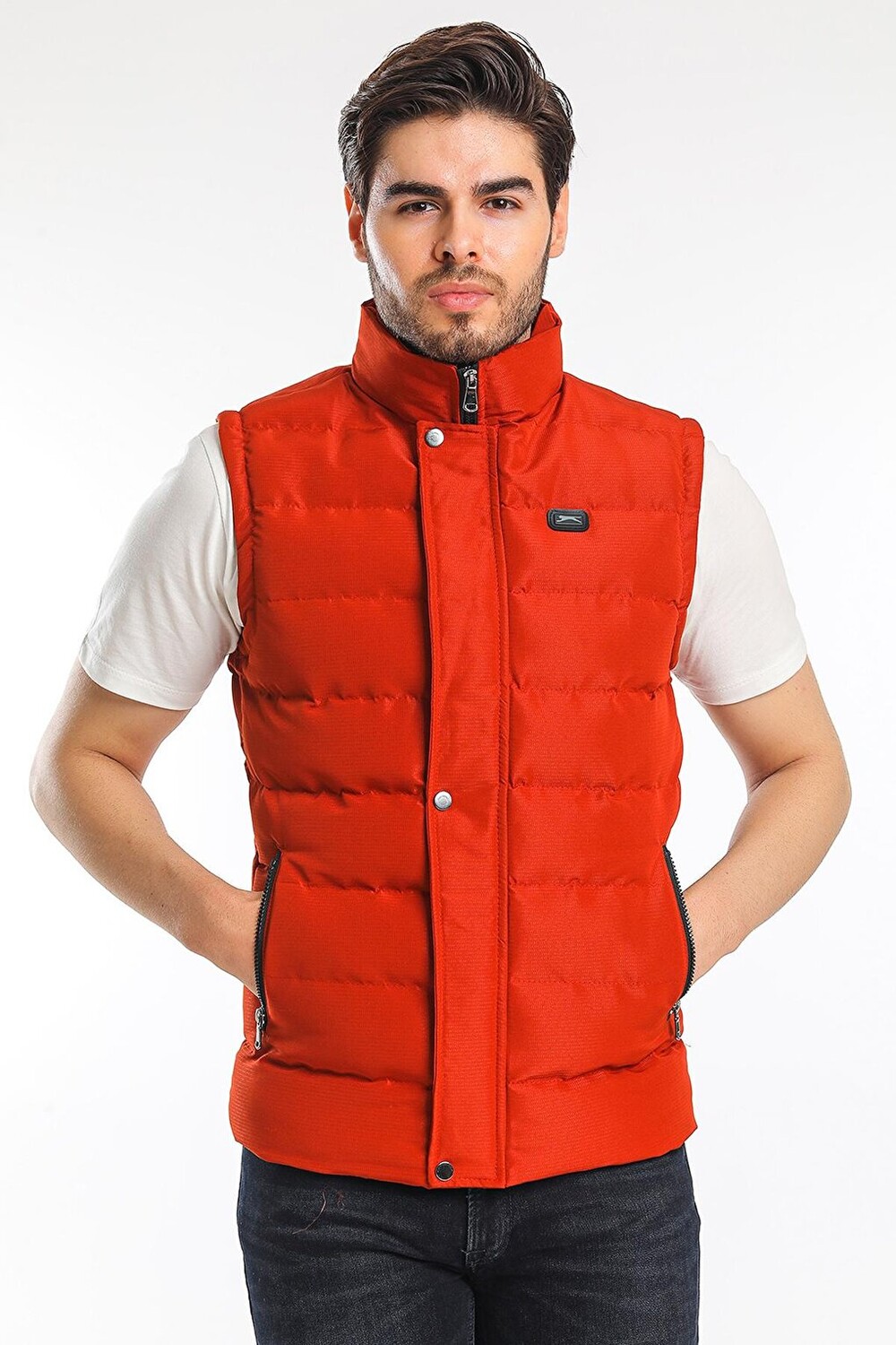 

ZULA Мужской жилет оранжевый SLAZENGER