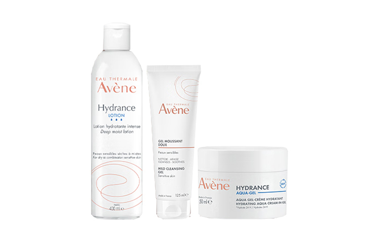 Набор для ухода за кожей Avène: очищающий гель 125 мл + лосьон 400 мл + гель 50 мл — фото 2