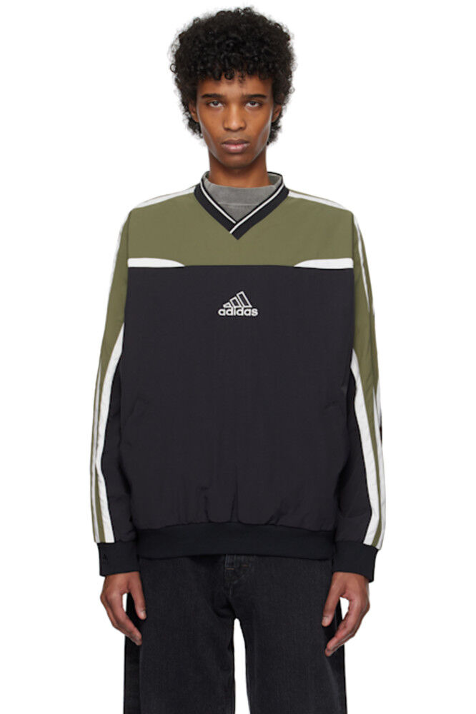 

Толстовка Cutline черного и хаки цвета Adidas Originals