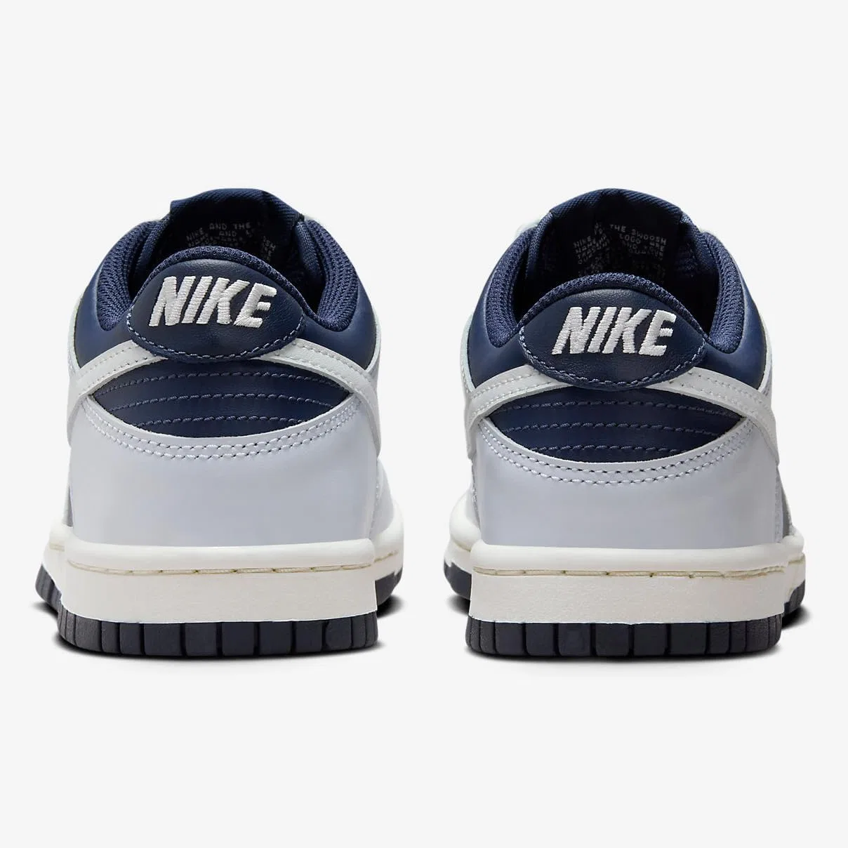 Детские кроссовки Nike Dunk Low, Football Grey/Midnight Navy/Summit — фото 3
