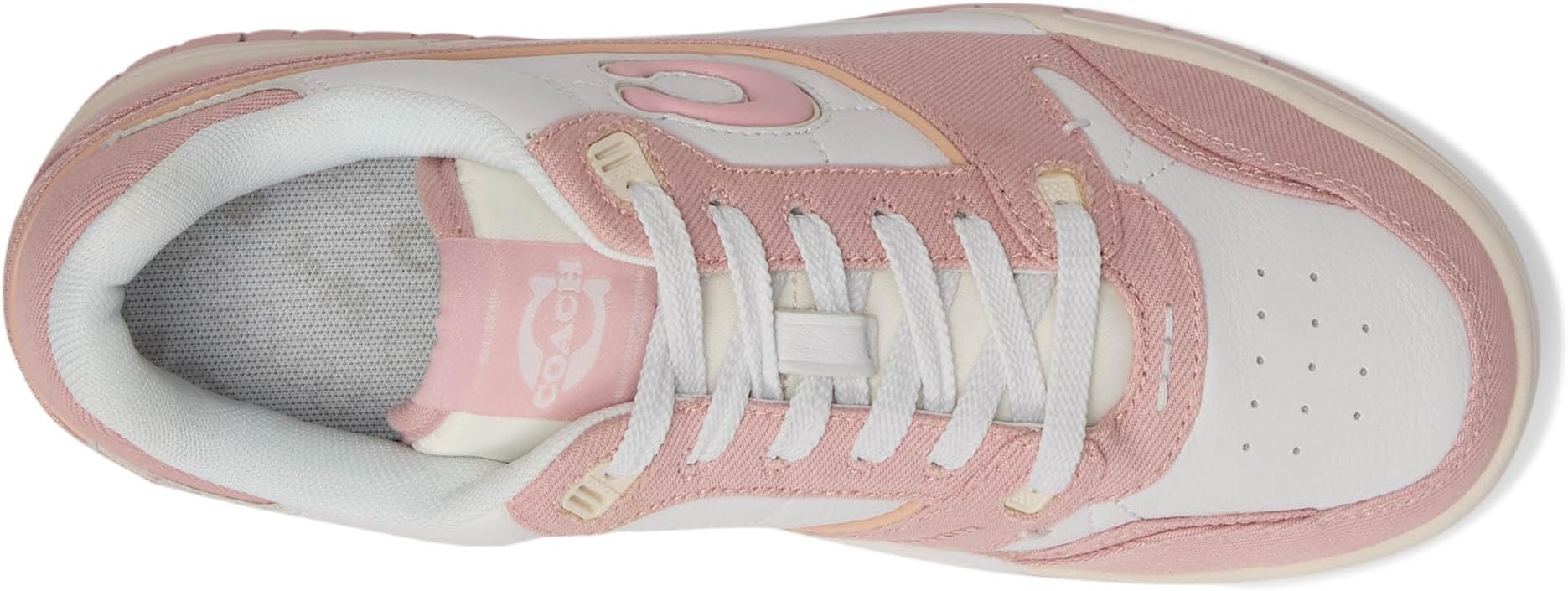 Кроссовки COACH Soho Sneaker with Denim, Ballerina — фото 2