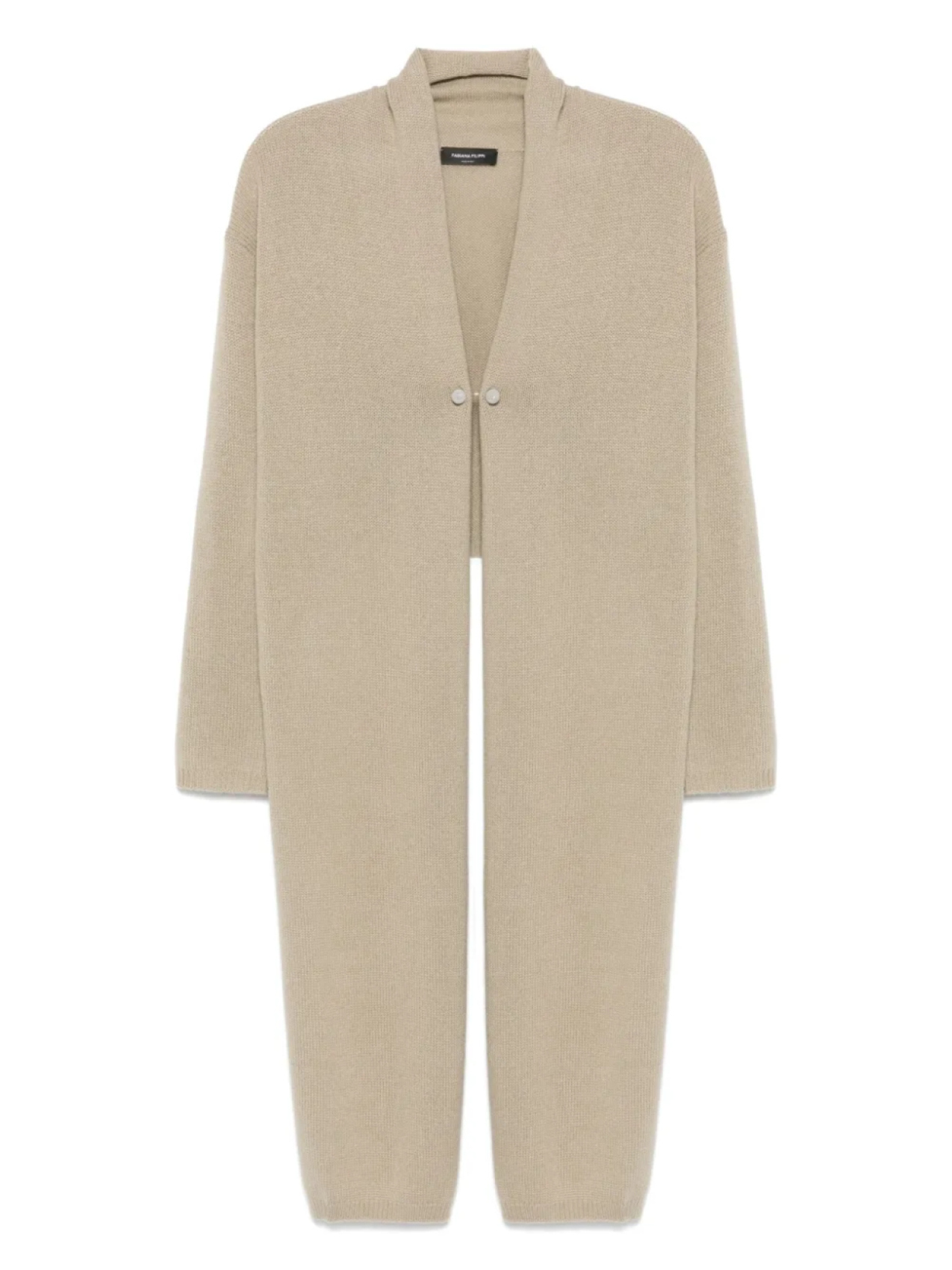 

Кашемировый кардиган Fabiana Filippi с застежкой на пуговицы, нейтральный