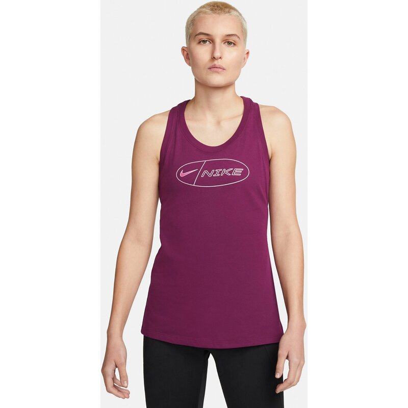 

Футболка с иконкой танка nk df clash Nike, цвет sangria