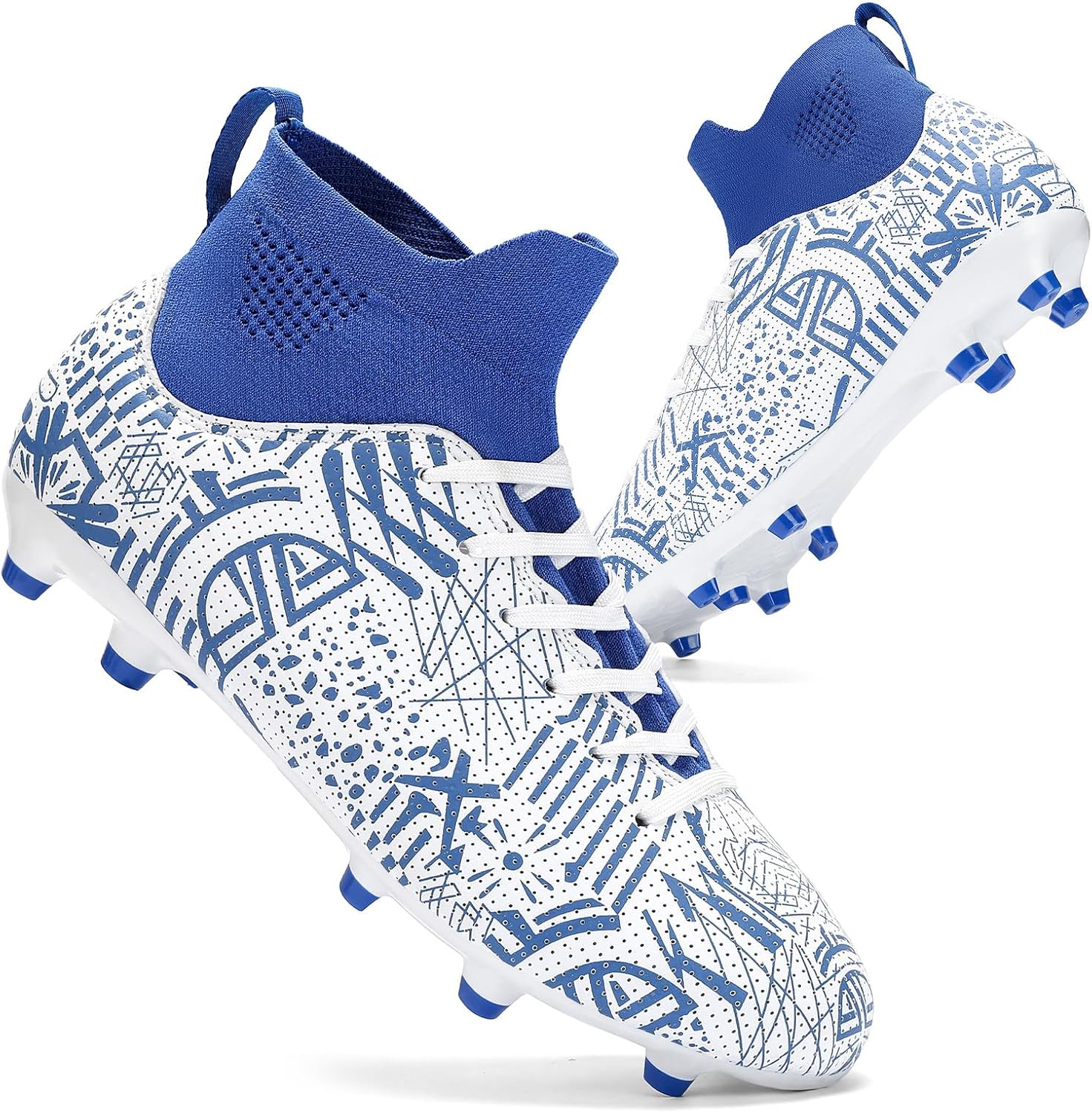 

Мужские футбольные бутсы Клеаты для молодежного футбола Deorumn, белый