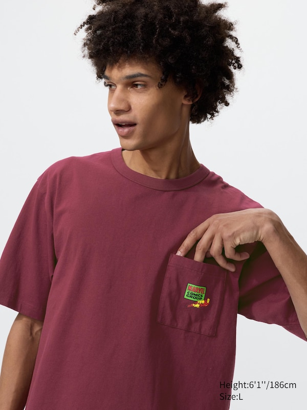 

Футболка UT Magic for All Icons Uniqlo, 18 wine, Красный, Футболка UT Magic for All Icons Uniqlo, 18 wine