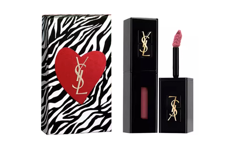 SAINT LAURENT Классический Black Tube Box лимитированная коллекция блеск для губ глянцевый тон 5,5 мл — фото 4