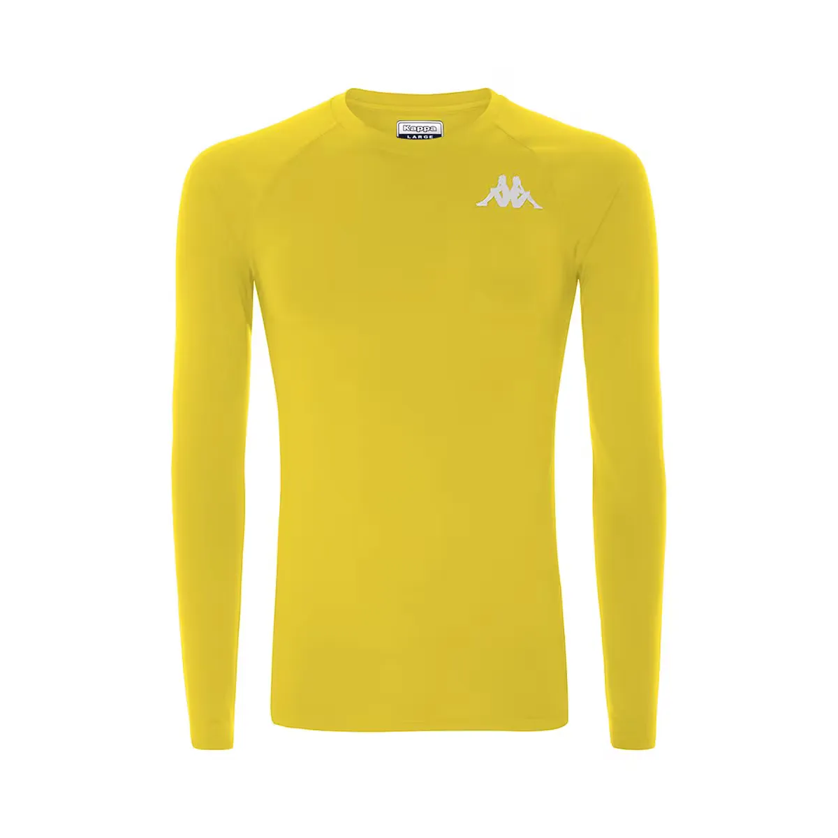 

Футболка Vurbat Undershirt Ls Kappa Kids' Football Shirt, желтый