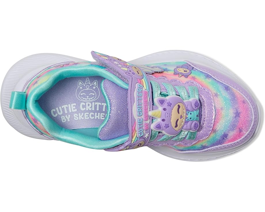Детские кроссовки SKECHERS KIDS Jumpsters - Cutie Critters 302363L (Little Kid/Big Kid), Lavendar/Multi — фото 2