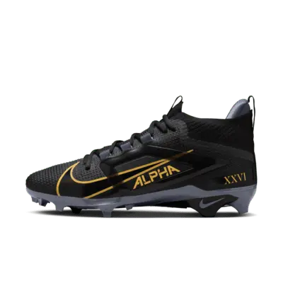 

Бутсы Nike Alpha Menace 4 Elite "Saquon Barkley" Football Cleats, цвет Black/Light Carbon