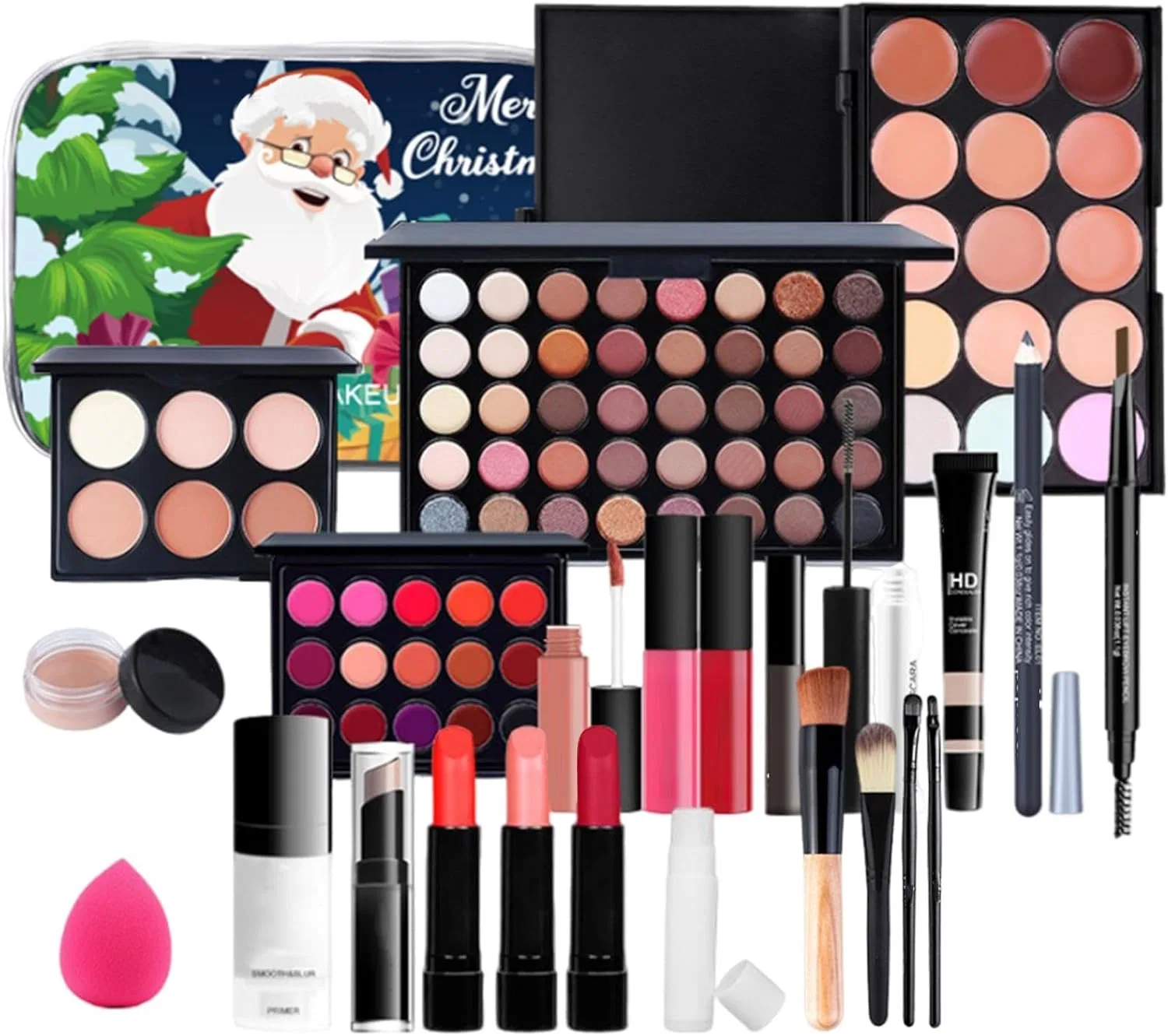 Набор косметики ALL IN ONE HOLIDAY MAKEUP SET Generic водонепроницаемый 0.59 кг