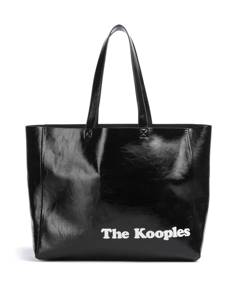 

Сумка-Шоппер из искусственной кожи The Kooples, черный