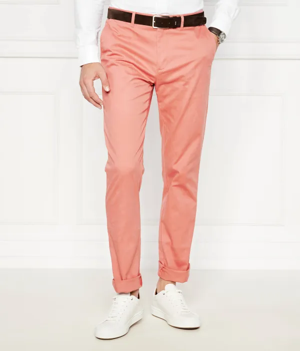 Брюки чинос Denton Regular fit Tommy Hilfiger, розовый — фото 3