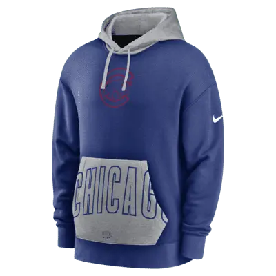 

Худи Nike Crop Pocket Heritage (MLB Chicago Cubs), цвет Rush Blue