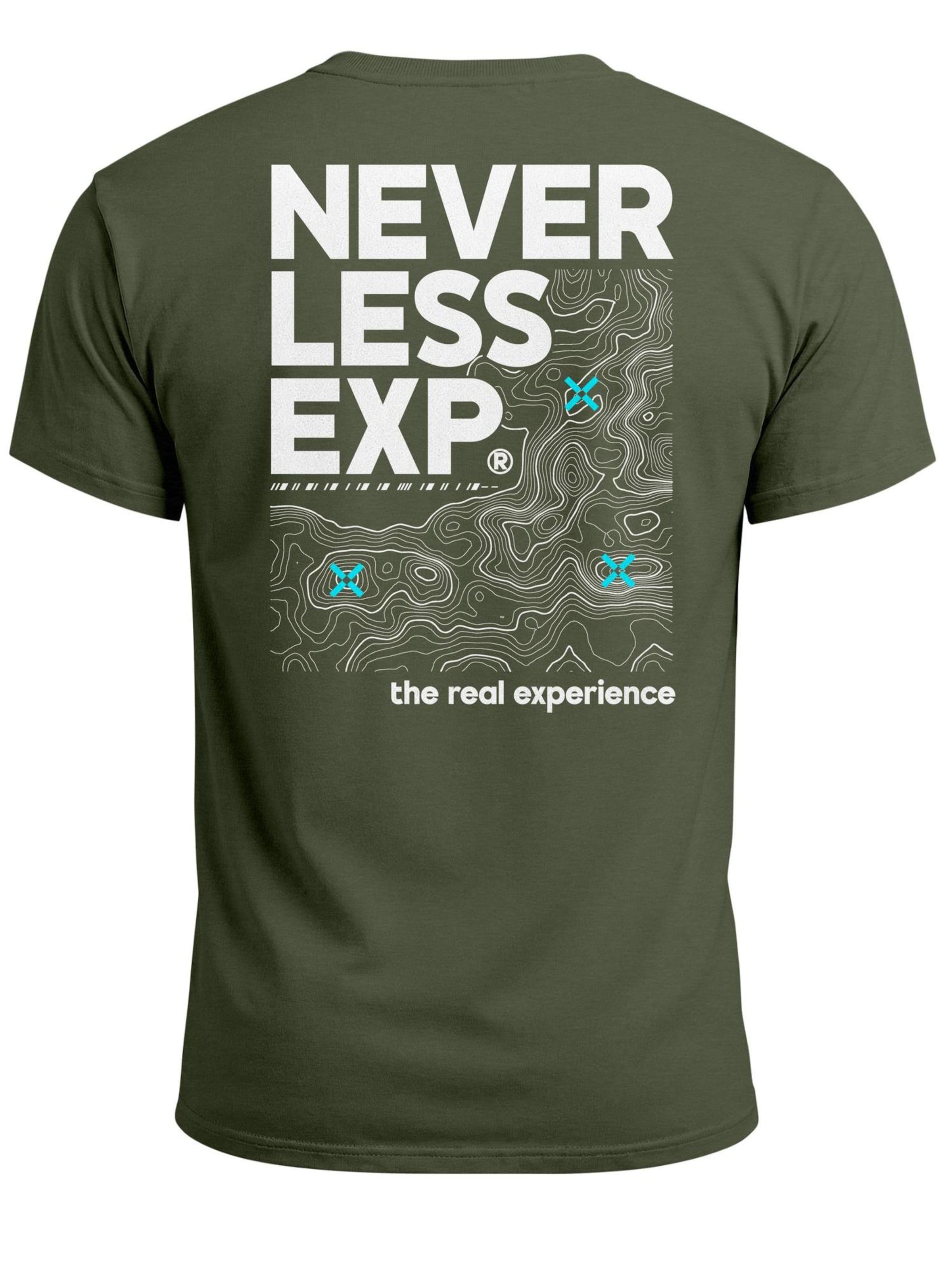

Neverless Футболка 'Expedition' в зеленом цвете
