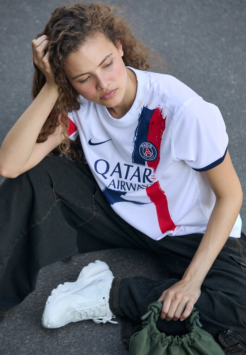 

Спортивная футболка PARIS SAINT-GERMAIN Nike, белый
