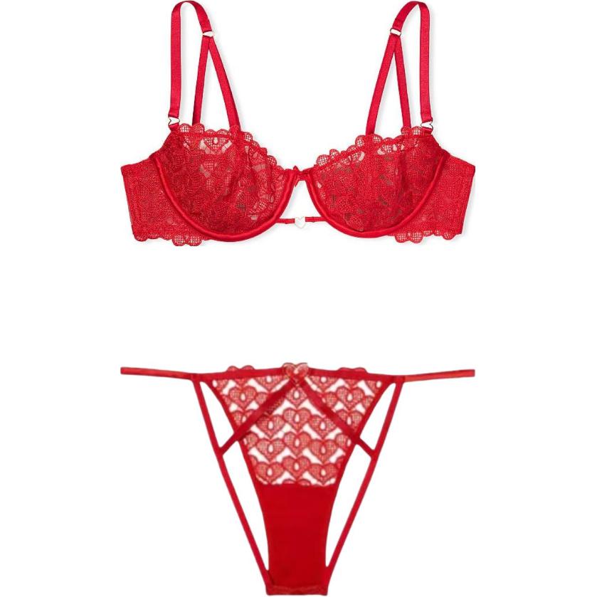 

Victoria's Secret Женский комплект нижнего белья красный