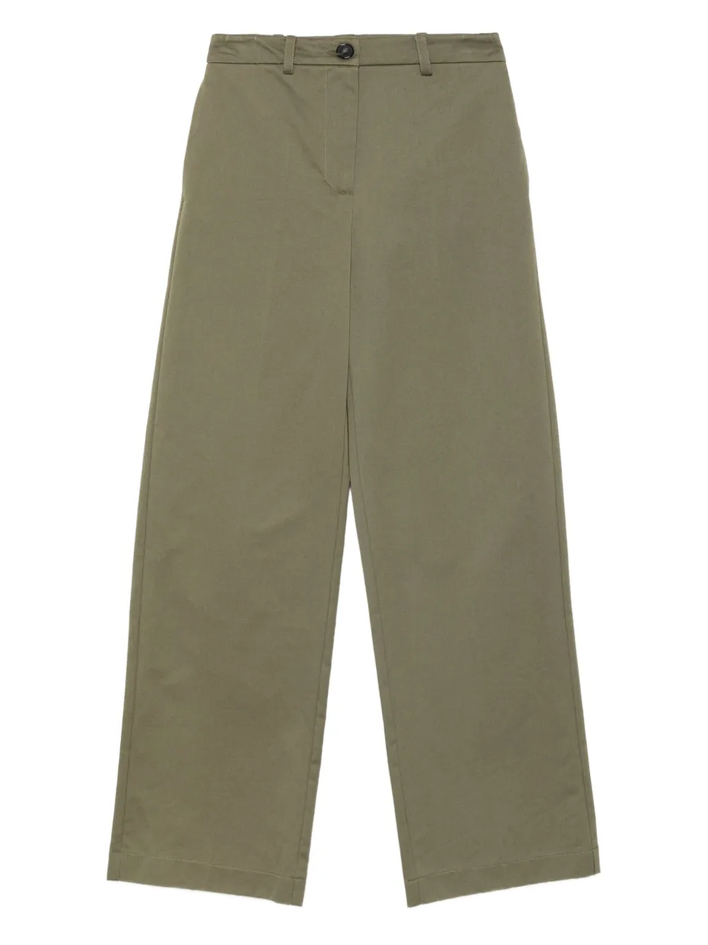 

Брюки с завышенной талией Patrizia Pepe, зеленый