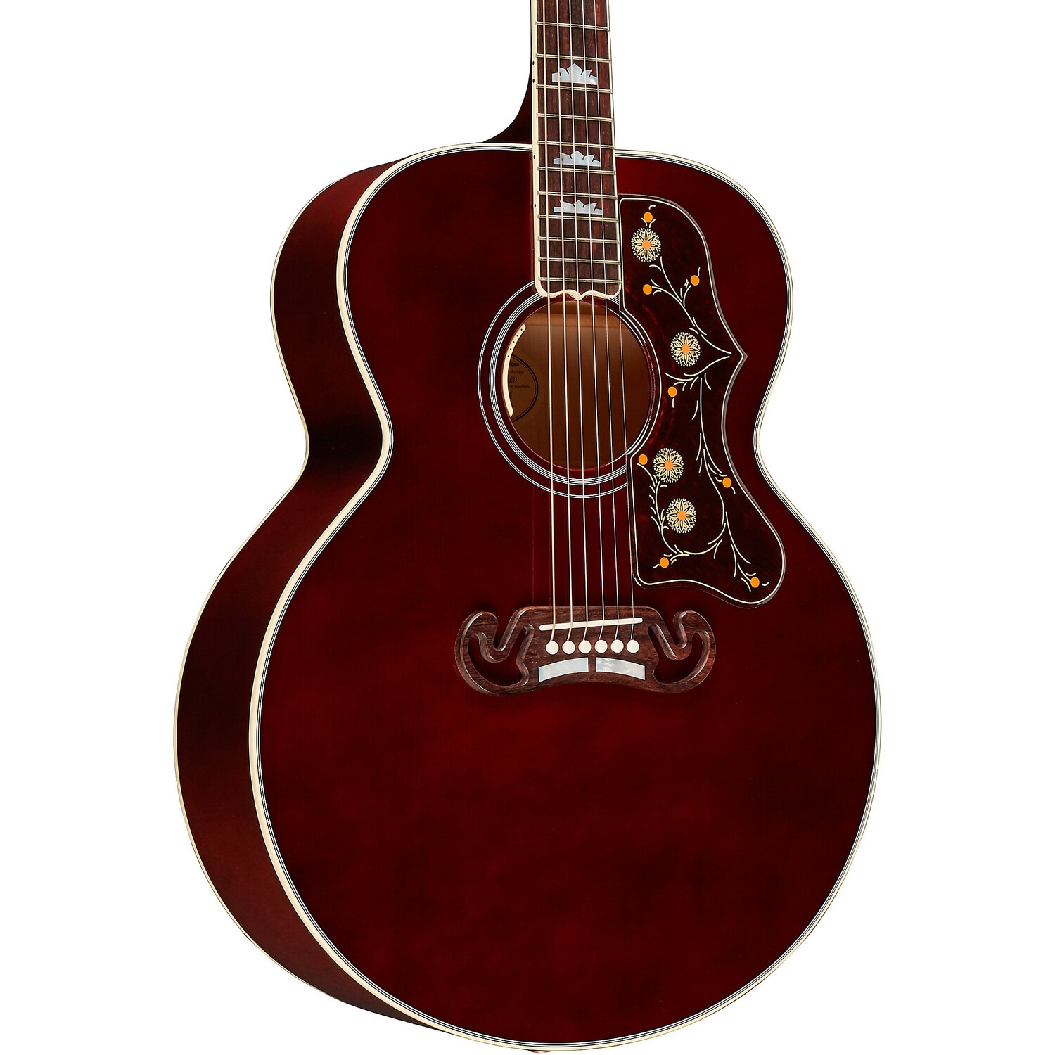 

Gibson SJ-200 Standard Акустически-Электрическая Гитара Красное Вино