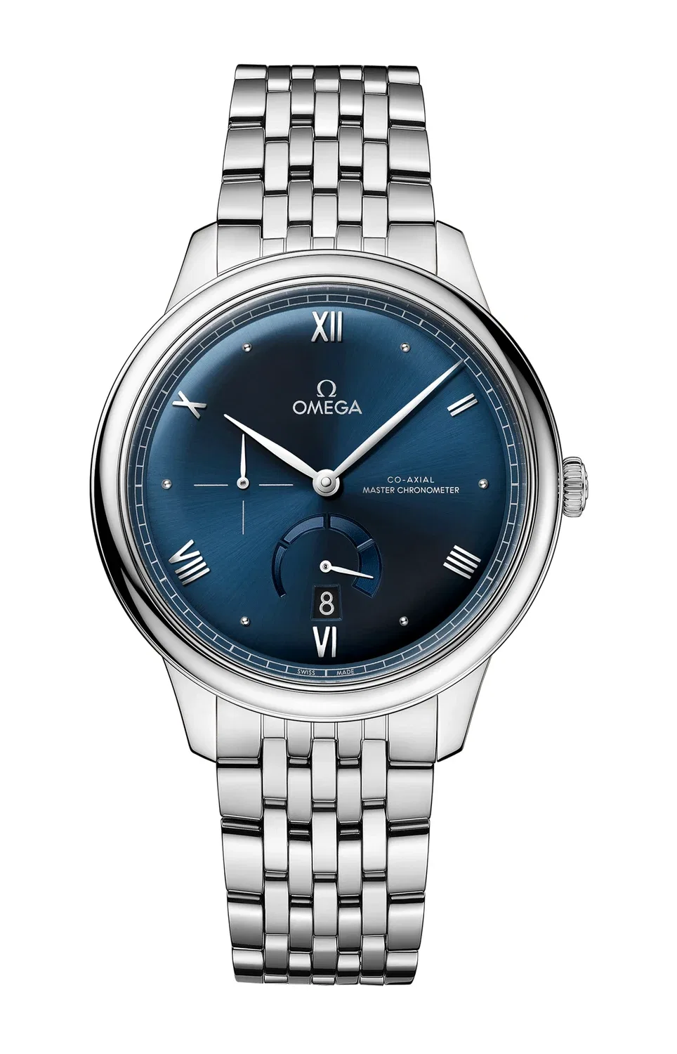 DE VILLE PRESTIGE 41 ММ, СТАЛЬ НА СТАЛИ - 434.10.41.21.03.002 OMEGA, золотой