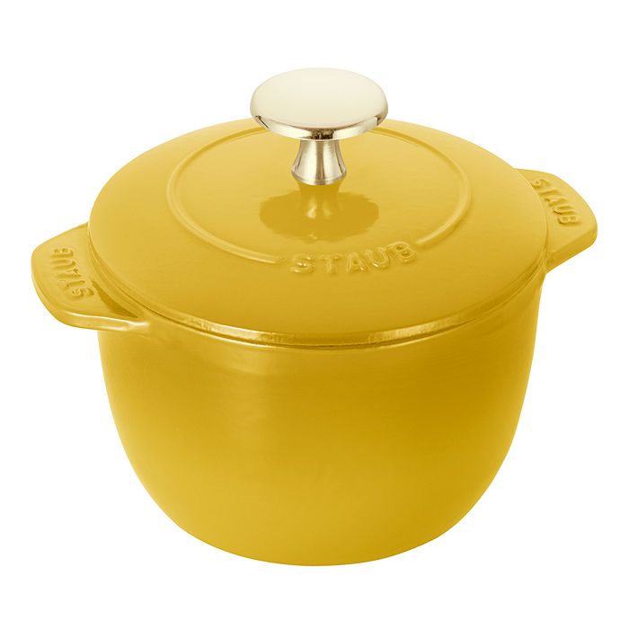 

Чугун Staub 1,5 кварты. Маленькая голландская жаровня, желтый