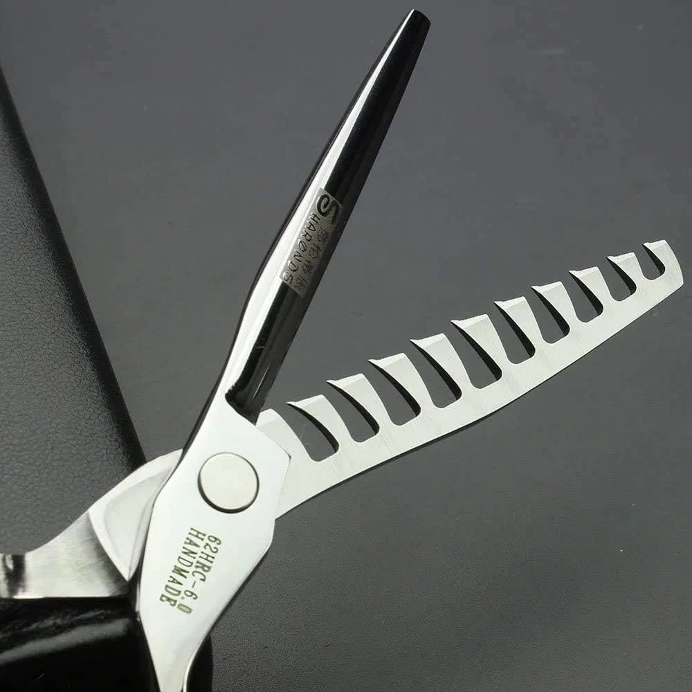 Профессиональные парикмахерские ножницы из японской стали 440C Axemoore, 6 Inch Thin Scissors — фото 3